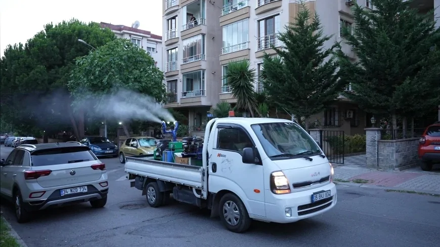 Maltepe Belediyesi Yaz Boyunca Sivrisinek ve Karasineğe Karşı İlaçlama Çalışmalarını Aralıksız Sürdürüyor