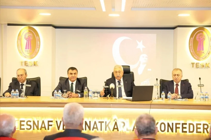 Türkiye Esnaf ve Sanatkârları Konfederasyonu Genel Başkanı Bendevi Palandöken: “Yeni TESK Kompleksi teşkilatımızın geleceğine bırakacağımız kalıcı ve güçlü bir eser olacak”