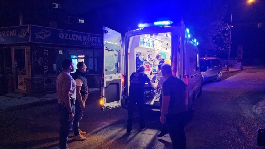 Çorum'da akrabalar arasında alacak verecek tartışması kavgaya dönüştü bir kişi bıçakla yaralandı