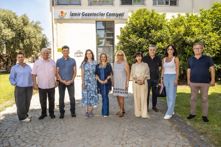 Çeşme Belediye Başkanı Lal Denizli: “İzmir Gazeteciler Cemiyeti’nin çalışmalarını takdir ediyoruz”
