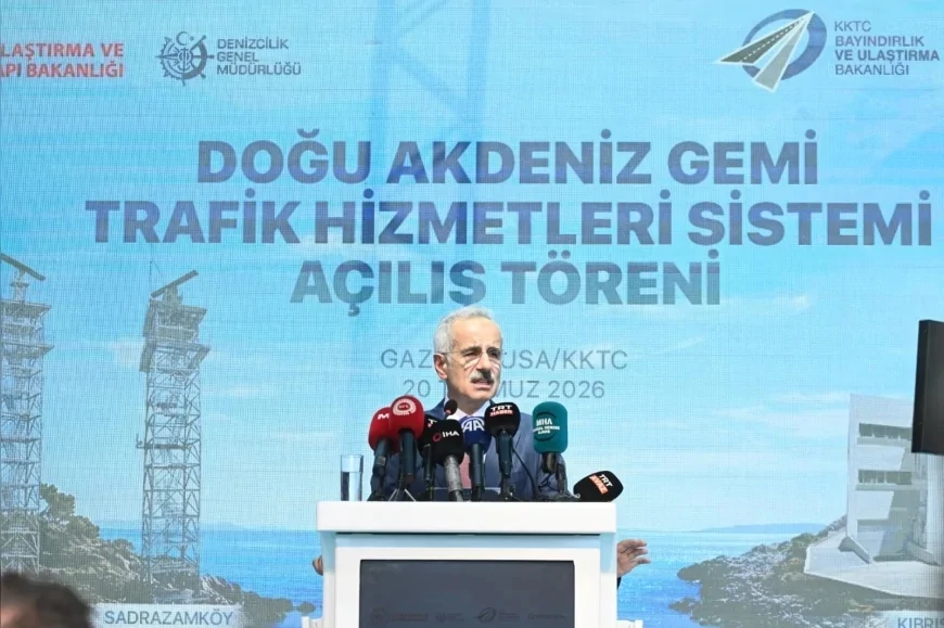 ULAŞTIRMA VE ALTYAPI BAKANI ABDULKADİR URALOĞLU: “DOĞU AKDENİZ GEMİ TRAFİK HİZMETLERİ SİSTEMİ İLE MAVİ VATANIMIZDA GEMİ TRAFİĞİNİ KESİNTİSİZ İZLEYECEĞİZ”