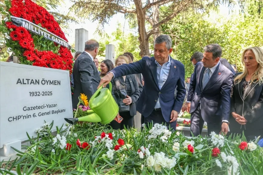 CHP Lideri  Özgür Özel: “Altan Öymen birlikte hep bir çıkış yolu bulunacağına ve iyilerin kazanacağına inanırdı, o inancı taşıyoruz”