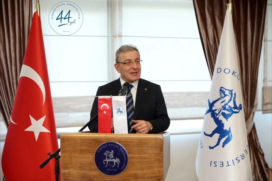 Dokuz Eylül Üniversitesi Rektörü Prof. Dr. Bayram Yılmaz: “Köklü mirasımızdan aldığımız güçle bu önemli ve saygıdeğer mirası devam ettirmek istiyoruz”