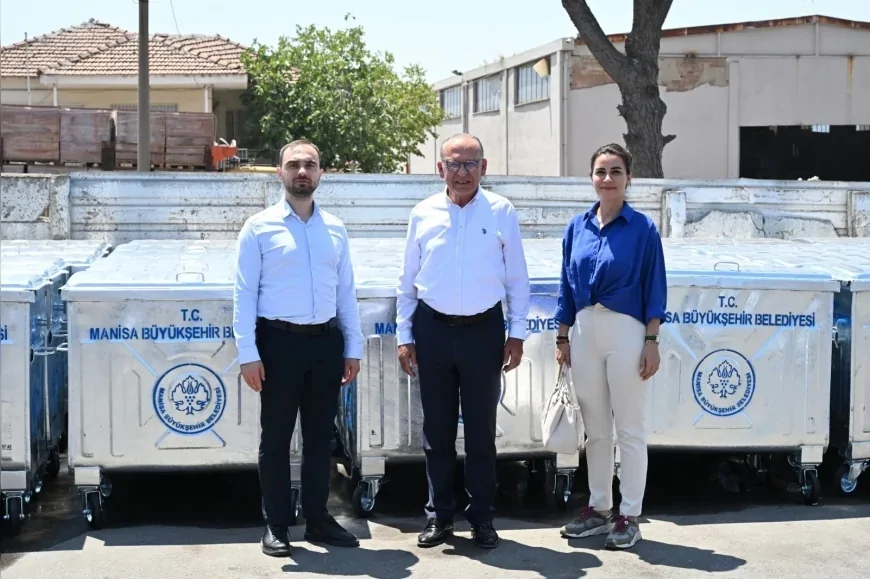 Manisa Büyükşehir Belediye Başkanı Besim Dutlulu: “3 Bin Yeni Çöp Konteynerini Etaplar Halinde 17 İlçemize Ulaştıracağız”