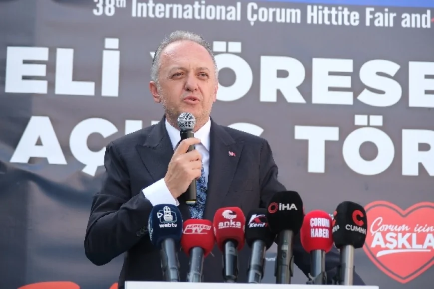Kültür ve Turizm Bakan Yardımcısı Gökhan Yazgı: "Çorum'u Dünyaya Tanıtmak İçin Büyük Bir Mücadele Veriyoruz"