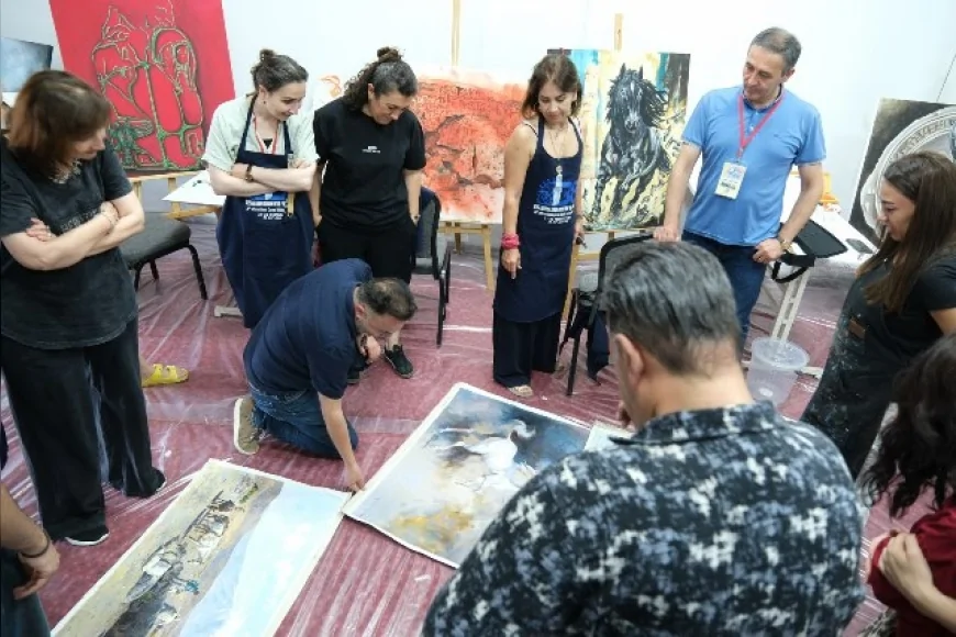 Çorum'da 8. Uluslararası Sanat Çalıştayı Başladı, 34 Sanatçı Eserleriyle Kente Kalıcı Kültürel Miras Bırakacak