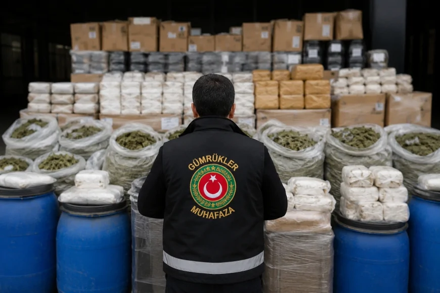 TİCARET BAKANLIĞI GÜMRÜKLER MUHAFAZA EKİPLERİ YILIN İLK YARISINDA 62 MİLYAR 727 MİLYON TL DEĞERİNDE KAÇAK EŞYA VE UYUŞTURUCU YAKALADI