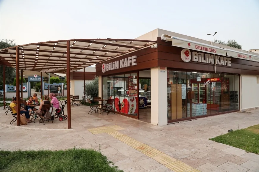 Efeler Belediyesi Bilim Kafe çalışma saatlerini 23.00'e uzattı, Efem Kart sahiplerine yüzde 20 indirim uygulanıyor
