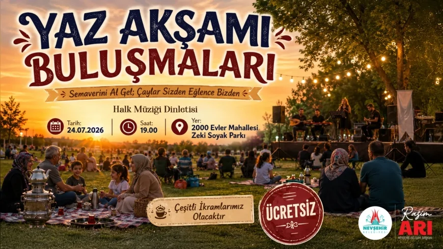 Nevşehir Belediye Başkanı Rasim Arı: “Semaverini Al Gel; Çaylar Sizden Eğlence Bizden”