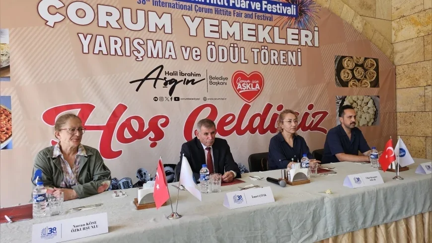 Çorum Belediyesi'nin Düzenlediği Yemek Yarışmasında Yöresel Lezzetler Ödüllendirildi