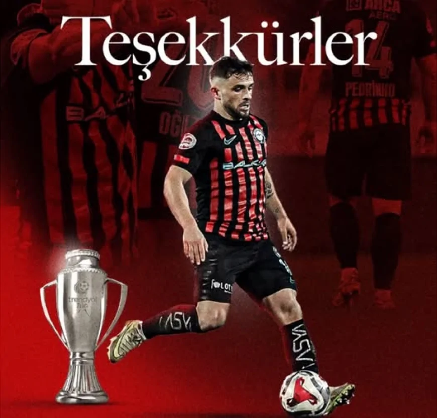 Arca Çorum FK, Pedrinho ile karşılıklı anlaşarak yollarını ayırdı
