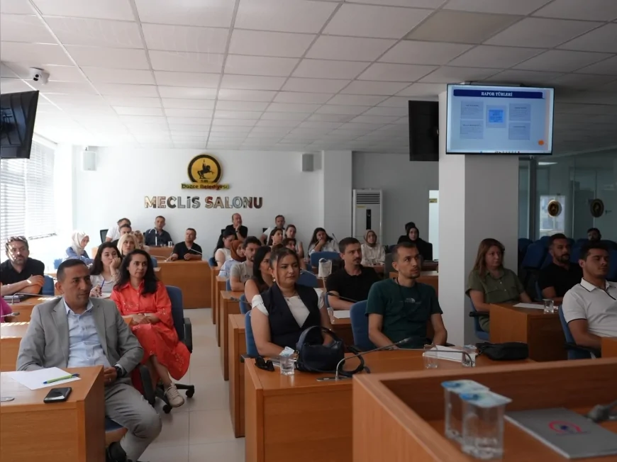 Düzce Belediye Başkan Yardımcılığı İç Denetim Birimi Personeline Teftiş Süreçleri ve Kurumsal Şeffaflık Eğitimi Verdi