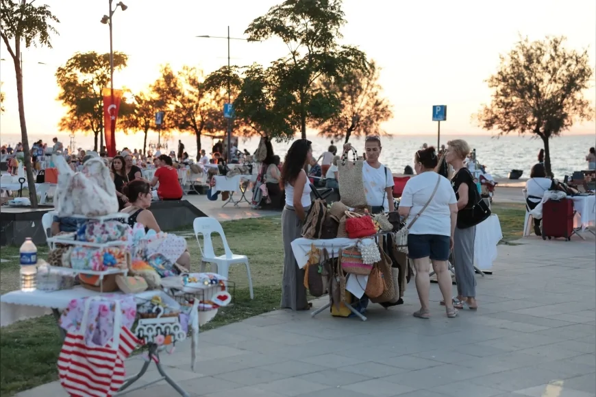 Konak Belediye Başkanı Nilüfer Çınarlı Mutlu:''Kocaman Bir Aile Olarak Üretime,Kadın Emeğine Sahip Çıkıyoruz''