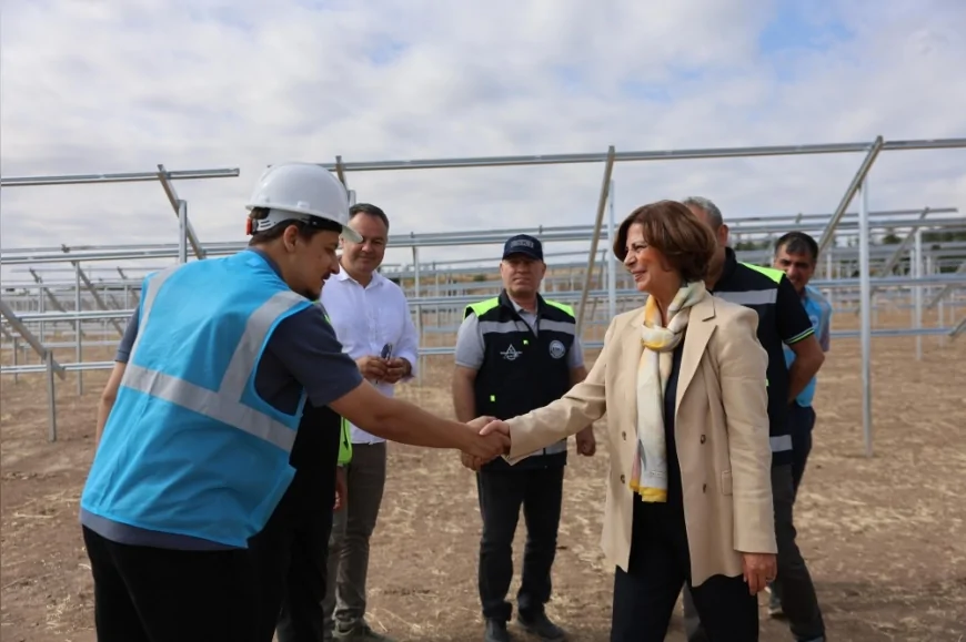 Eskişehir Büyükşehir Belediye Başkanı Ayşe Ünlüce: ''Eskişehir'in Güneşini Enerjiye, Enerjimizi de Kentimiz İçin Tasaffura Dönüştürüyoruz''