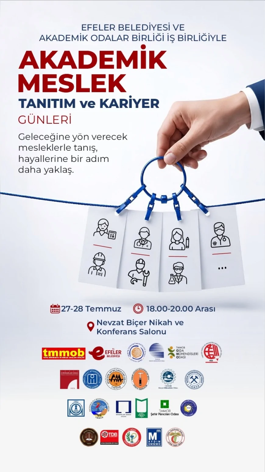 Efeler Belediye Başkanı Anıl Yetişkin: “Akademik Meslek Tanıtım ve Kariyer Günleri” Üniversite Adaylarını Uzmanlarla Buluşturuyor
