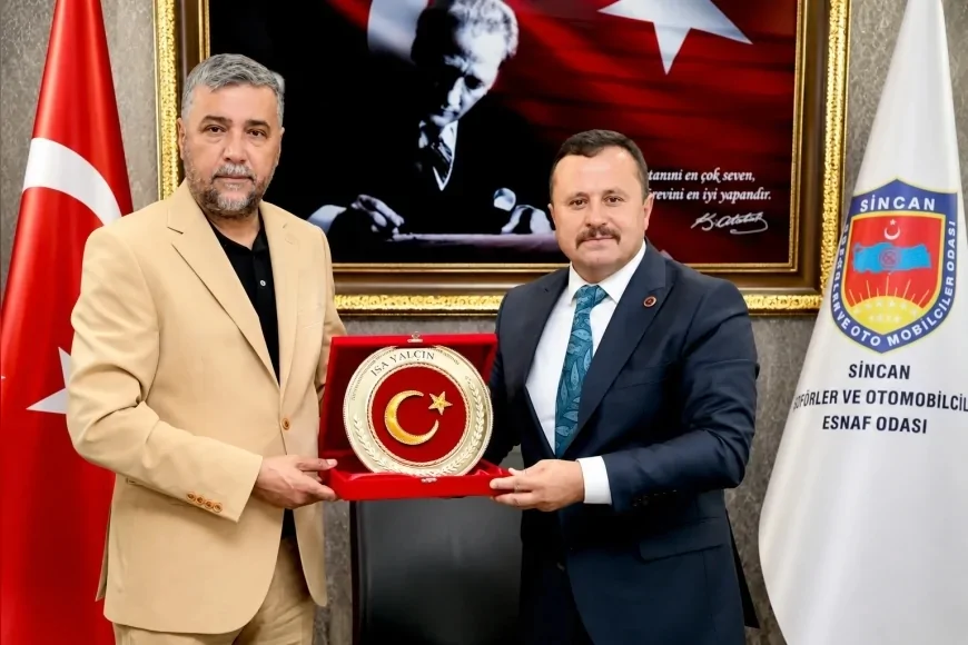 MHP Ankara İl Başkanı Alparslan Doğan, Sincan Şoförler Odası'nı ziyaret ederek esnafın sorunlarını dinledi