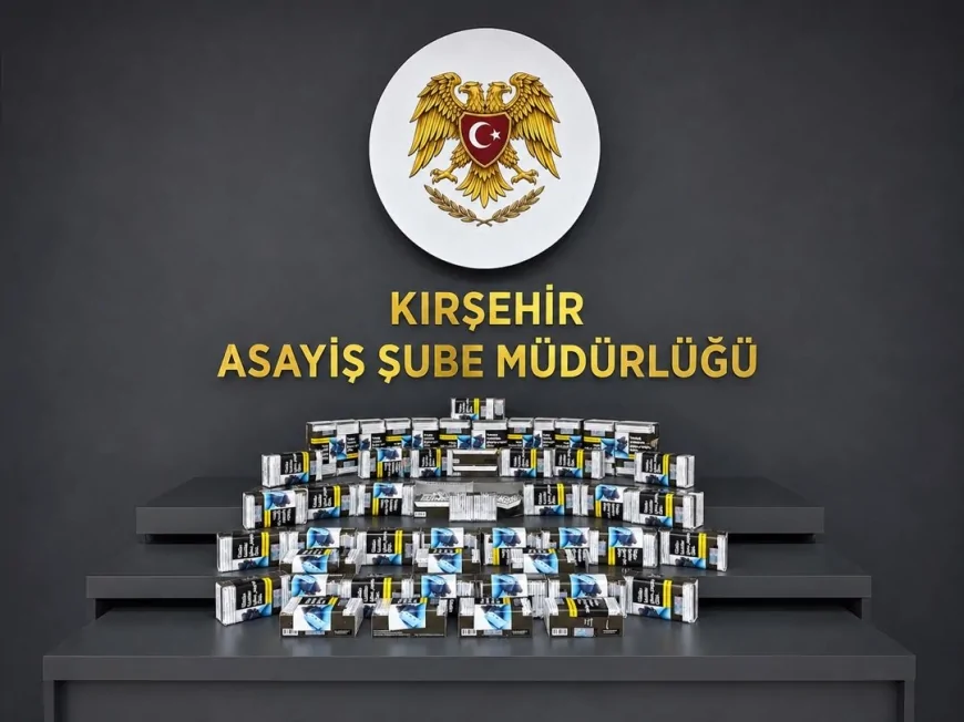 İl Emniyet Müdürlüğü ekiplerinden kaçakçılığa operasyon 460 paket doldurulmuş makaron sigara ele geçirildi