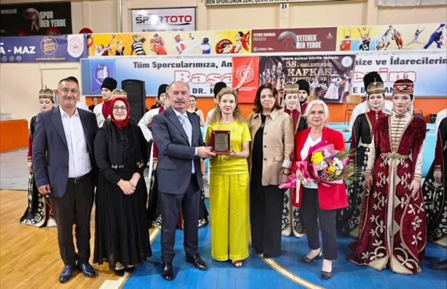 Çorum'da Düzenlenen Büyük Kafkas Festivali Kafkas Kültürünü İki Gün Boyunca Yaşattı
