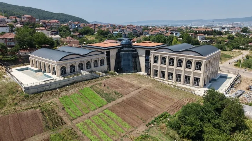 Kocaeli Büyükşehir Belediyesi’nin Başiskele Termal Tesisi Projesinde İnşaat Sona Yaklaştı