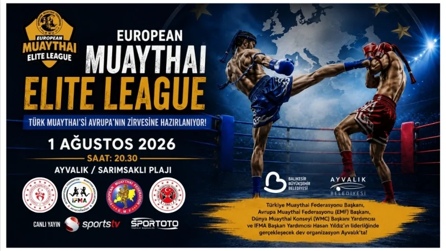 Türkiye Muaythai Federasyonu Başkanı Hasan Yıldız: “European Muaythai Elite League ile Ayvalık unutulmaz bir organizasyona ev sahipliği yapacak”