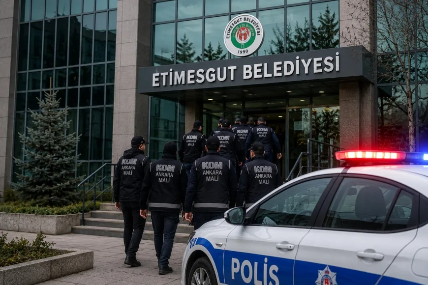 İçişleri Bakanlığı Etimesgut Belediyesine yönelik mali suç operasyonunda 52 şüphelinin yakalandığını açıkladı