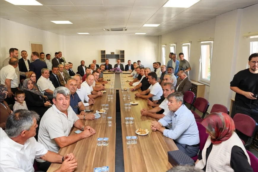 Bursa Büyükşehir Belediyesi Başkan Vekili Şahin Biba: “Harmancık’ı göç alan bir ilçe haline getirme arzusundayız”