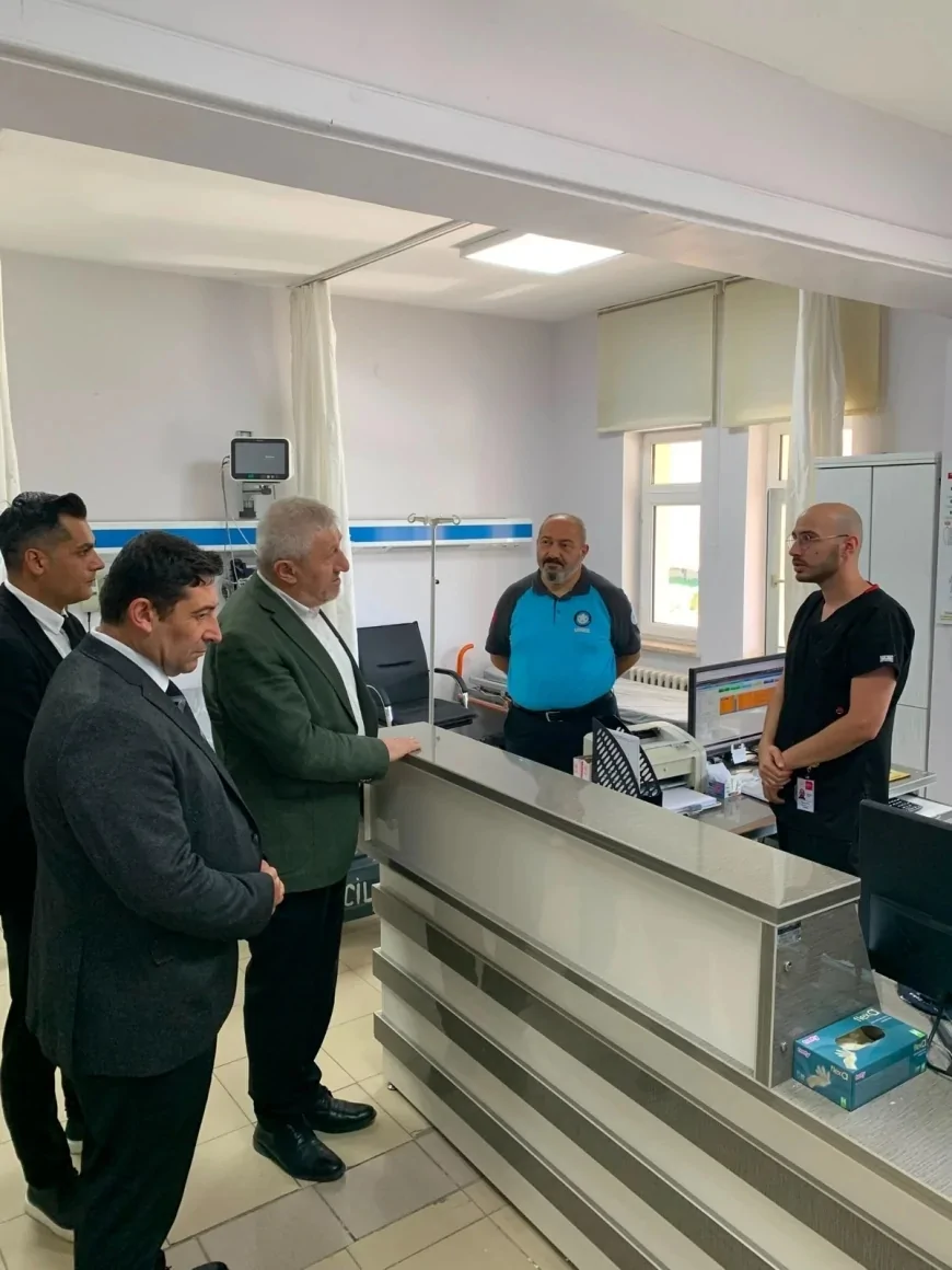 KASTAMONU İL SAĞLIK MÜDÜRÜ DR. FEVZİ YAVUZYILMAZ DADAY DEVLET HASTANESİ'NDE İNCELEMELERDE BULUNDU