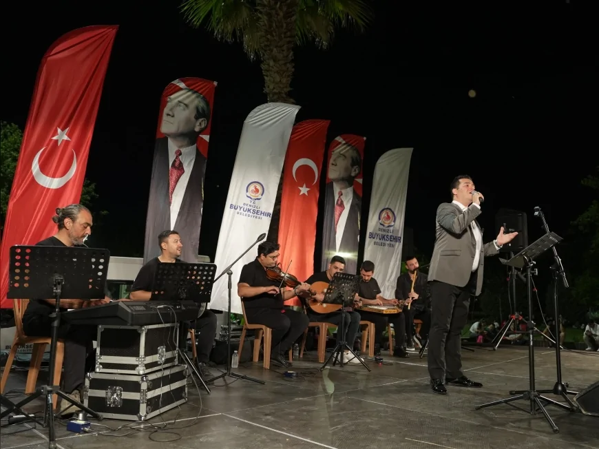 Denizli Büyükşehir Belediyesi Yaz Konserleri Mahallelere Taşındı Binlerce Müziksever Açık Havada Buluşuyor