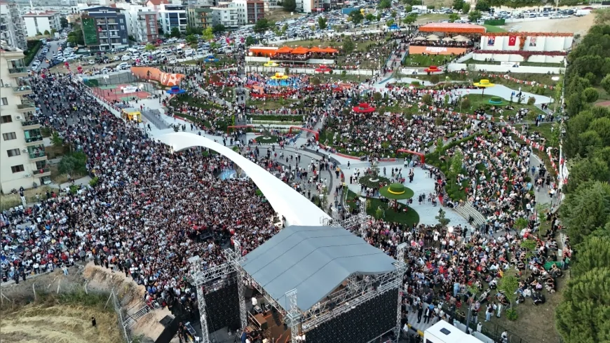 Menemen Belediye Başkanı Aydın Pehlivan: “Kent Gözü Rekreasyon Alanı sosyalleşmenin yeni adresi oldu”