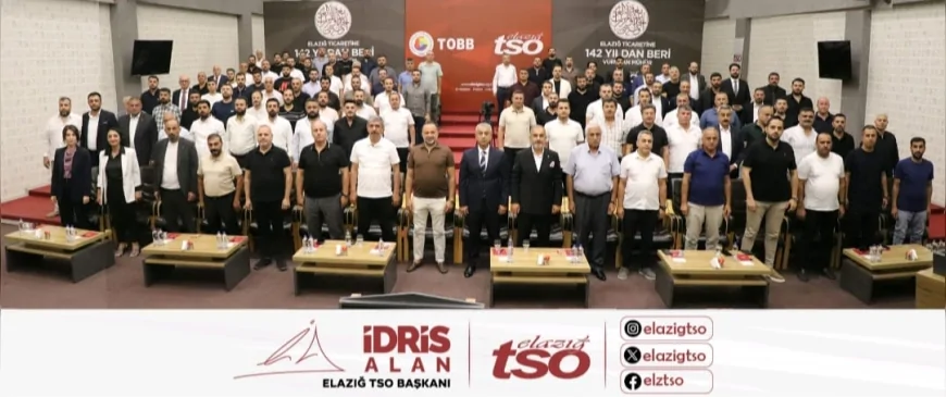 Elazığ TSO Başkanı İdris Alan: "Biz Büyük Bir Aileyiz"