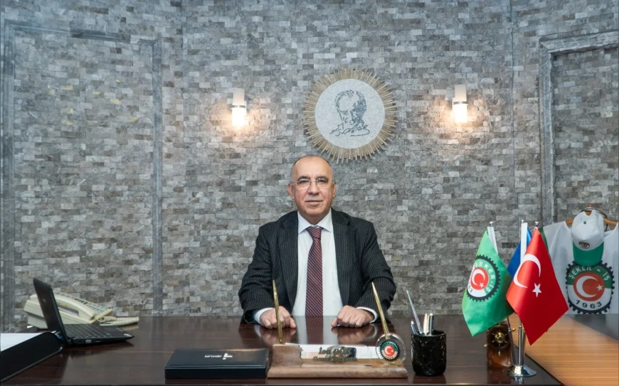Türkiye Gıda ve Şeker Sanayi İşçileri Sendikası Genel Başkanı İsa Gök: “TÜRK-İŞ 74 yıldır emeğin ortak sesi olmayı sürdürüyor”