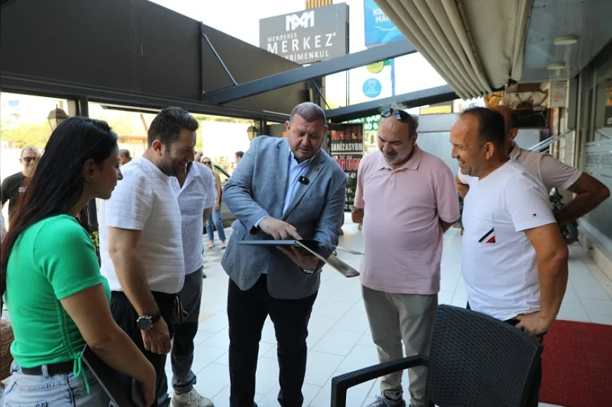 Başkan Çiçek, hizmet odaklı belediyecilik anlayışıyla Menderes için çalışmaya devam edeceklerini vurguladı