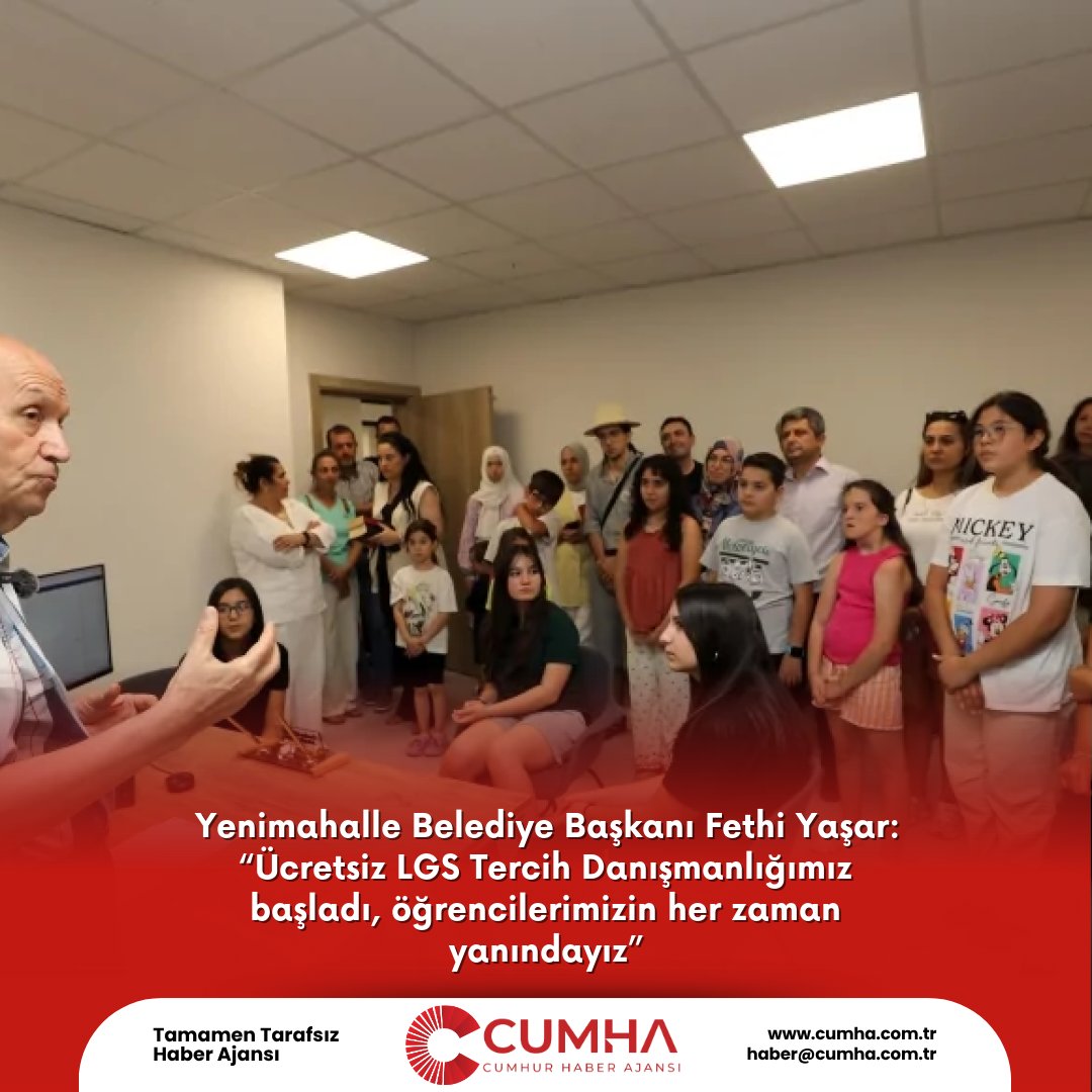 Yenimahalle'de ücretsiz LGS tercih danışmanlığı