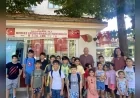 Yunusemre Belediyesi Merkez Efendi Mahallesi'ndeki Çocukları Yüzme Etkinliğinde Buluşturdu