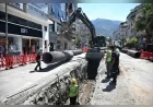 MANİSA BÜYÜKŞEHİR BELEDİYESİ MASKİ 25 YILLIK SU TAŞKINI SORUNUNU ÇÖZMEK İÇİN İZMİR CADDESİ'NDE ALTYAPI ÇALIŞMASI BAŞLATTI