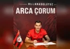 Arca Çorum FK, Yunan Milli Futbolcu Alexandros Kyziridis ile 3+1 Yıllık Sözleşme İmzaladı