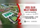 Başiskele Belediye Başkanı M. Yasin Özlü: “Güzel İşler Millet Bahçemizin tanıtım programında sizleri aramızda görmekten mutluluk duyarım”