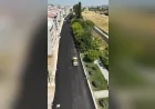 Eskişehir Büyükşehir Belediyesi Birlik Caddesi’nde asfalt çalışmasını tamamladı