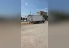Bayraklı Belediyesi ekipleri kamu alanına kaçak atık döken kişiye suçüstü müdahale etti