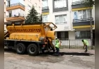 Keçiören Belediyesi Fen İşleri Ekipleri İlçenin Farklı Noktalarında Yol, Kaldırım ve Çevre Düzenlemesi Yapıyor