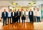 DSP Şanlıurfa İl Başkanı Bahri Aracı, Büyükşehir Belediye Başkanı Mehmet Kasım Gülpınar’ı Ziyaret Etti
