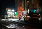 Eskişehir Büyükşehir Belediyesi Ekipleri Erenköy’de Asfalt Çalışmasını Sabahın İlk Işıklarına Kadar Sürdürdü