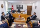 İzmir Büyükşehir Belediye Başkanı Dr. Cemil Tugay, Dominik Cumhuriyeti Büyükelçisi Lora ile iş birliği olanaklarını görüştü