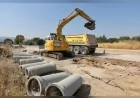 Bursa Büyükşehir Belediyesi Nilüfer’in 6 mahallesinde 7 bin 600 metrelik altyapı çalışmasında sona yaklaştı