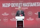 Sağlık Bakanı Prof. Dr. Kemal Memişoğlu: “Nizip Devlet Hastanesine anjiyografi cihazı kazandırmayı planlıyoruz”