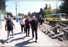 Çorum Belediye Başkanı Dr. Halil İbrahim Aşgın: “Gazi Caddesi’nde zor bir işi kısa sürede tamamlıyoruz”