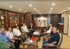 TİHEK Başkanı Vasip Şahin’e ziyarette 6 Şubat depremlerindeki çalışmaları hatırlatıldı
