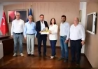 Aydın Büyükşehir Belediye Başkanı Özlem Çerçioğlu’na Koçarlı Ziraat Odası yönetiminden ziyaret
