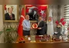 Zafer Partisi Genel Başkanı Prof. Dr. Ümit Özdağ Sincan Şoförler ve Otomobilciler Esnaf Odası Başkanı İsa Yalçın ile Görüştü