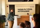 İzmir Büyükşehir Belediyesi Hasan Âli Yücel Kütüphanesi’nde çocuklar yıldızlar ve gezegenlerle gökyüzüne yolculuk yaptı